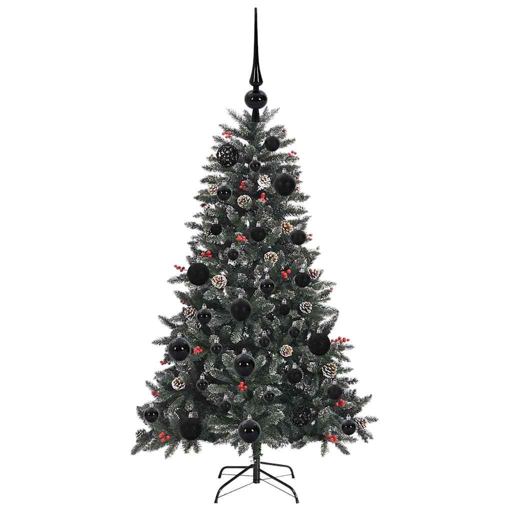 vidaXL Artificial Christmas Tree with 150 LEDs with Stand Green 120 cm