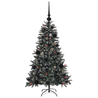 vidaXL Artificial Christmas Tree with 150 LEDs with Stand Green 120 cm