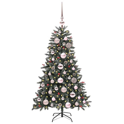 vidaXL Artificial Christmas Tree with 150 LEDs with Stand Green 120 cm