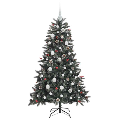 vidaXL Artificial Christmas Tree with 150 LEDs with Stand Green 120 cm