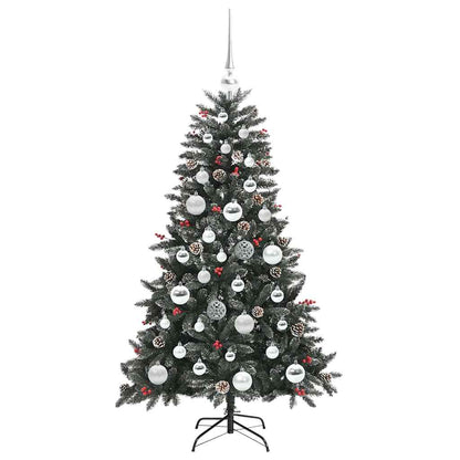 vidaXL Artificial Christmas Tree with 150 LEDs with Stand Green 120 cm
