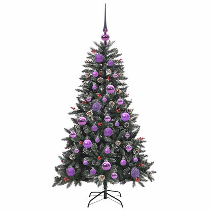 vidaXL Artificial Christmas Tree with 150 LEDs with Stand Green 120 cm