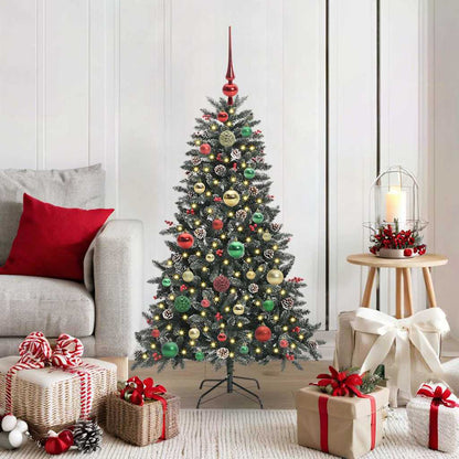 vidaXL Artificial Christmas Tree with 150 LEDs with Stand Green 120 cm