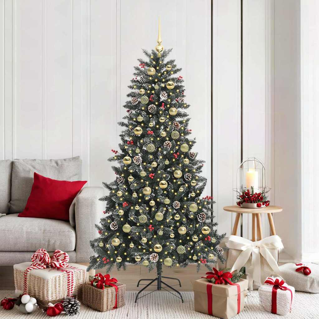 vidaXL Artificial Christmas Tree Green 180 cm