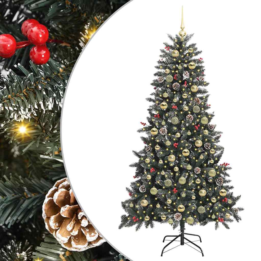 vidaXL Artificial Christmas Tree Green 180 cm