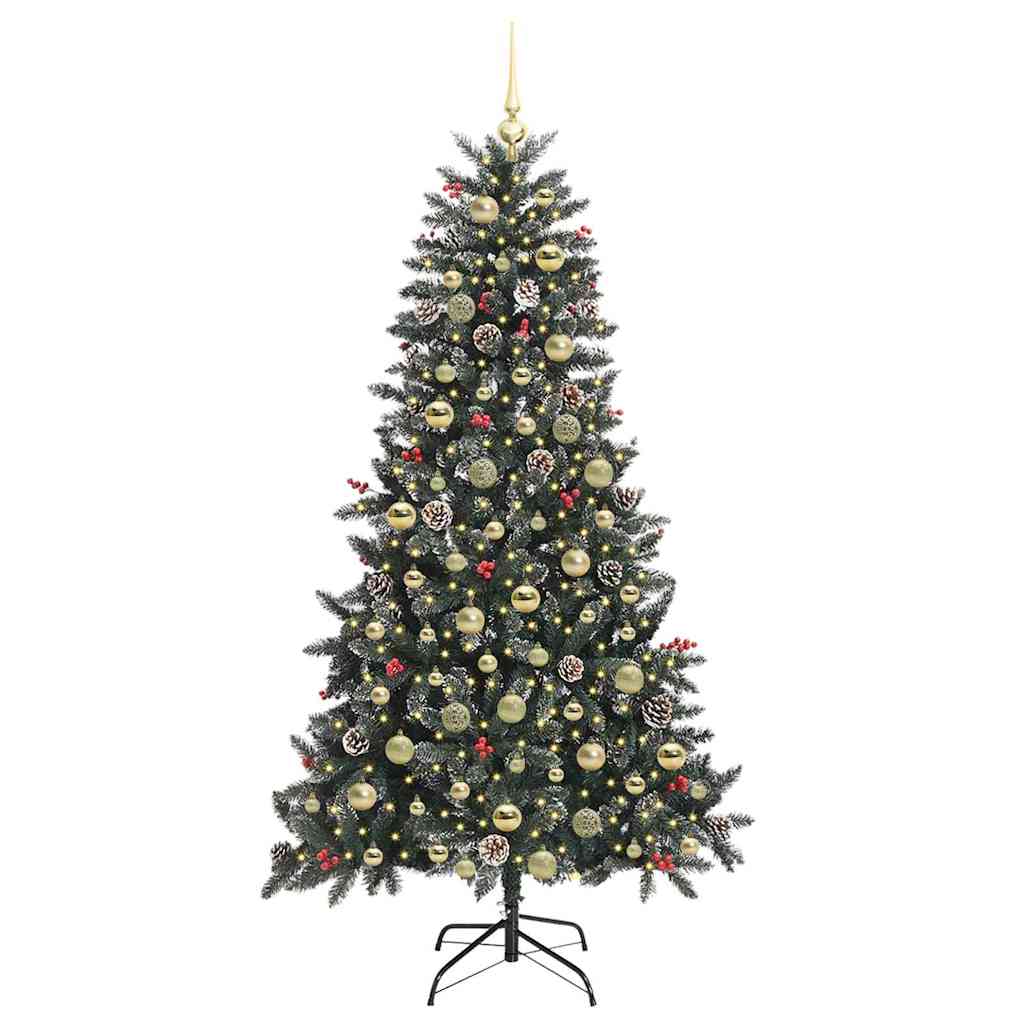 vidaXL Artificial Christmas Tree Green 180 cm