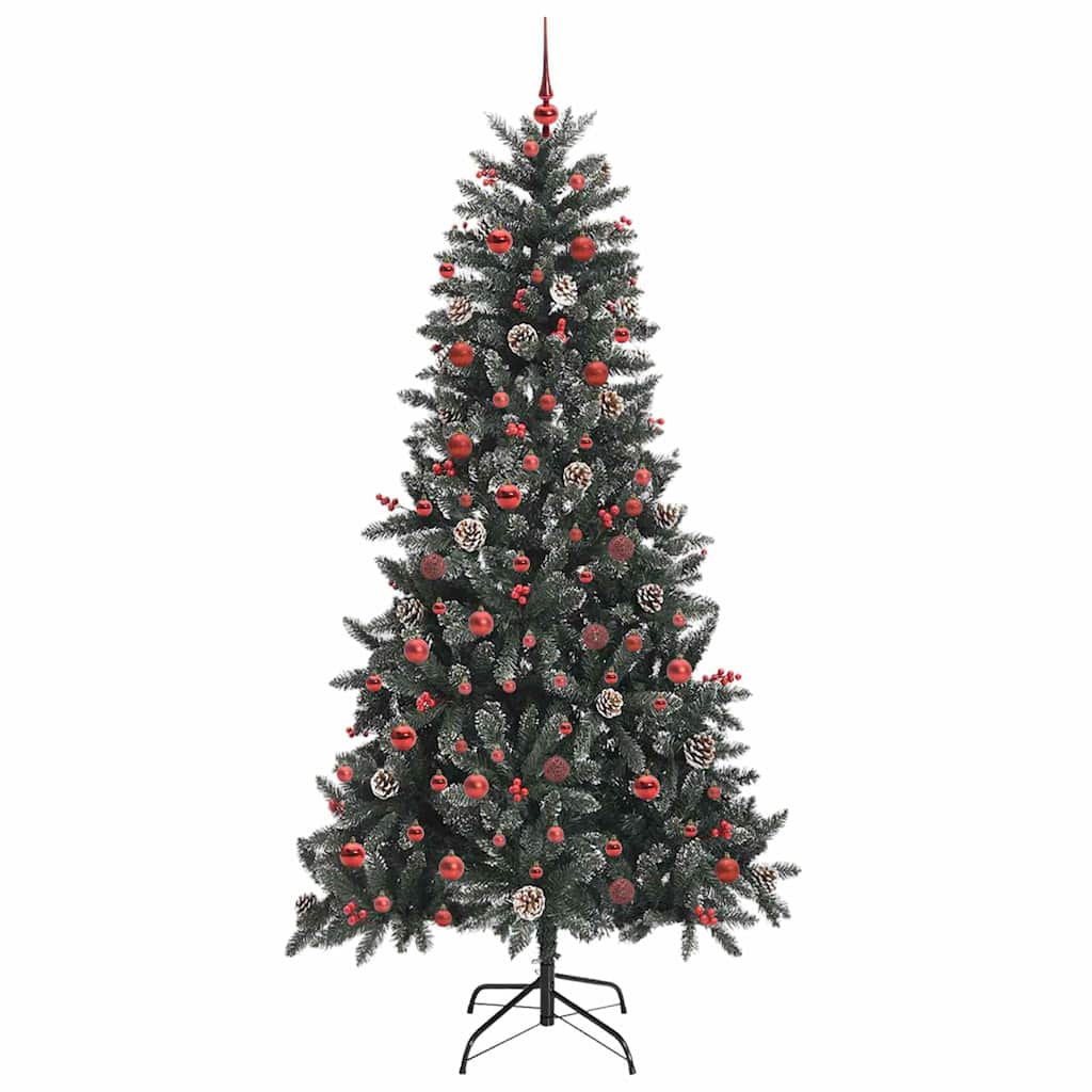vidaXL Artificial Christmas Tree Green 210 cm