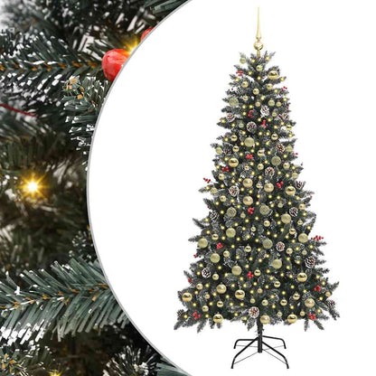 vidaXL Artificial Christmas Tree Green 210 cm