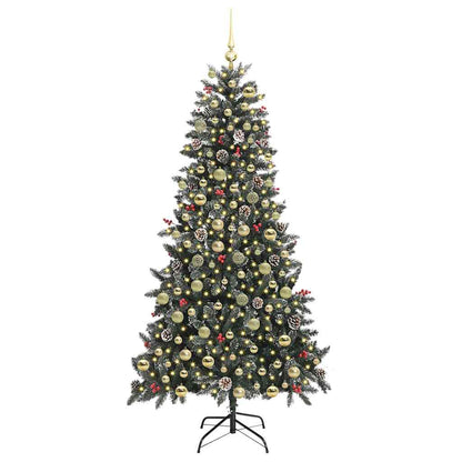 vidaXL Artificial Christmas Tree Green 210 cm