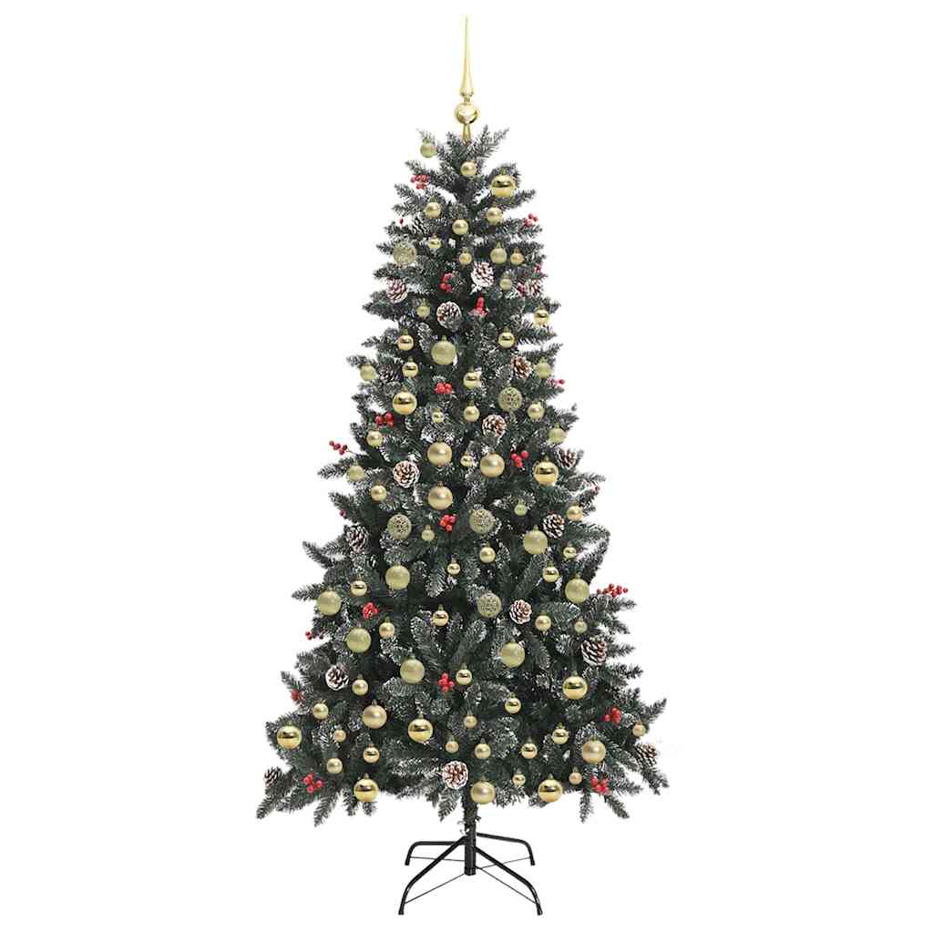 vidaXL Artificial Christmas Tree Green 210 cm