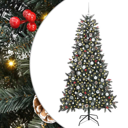 vidaXL Artificial Christmas Tree Green 210 cm