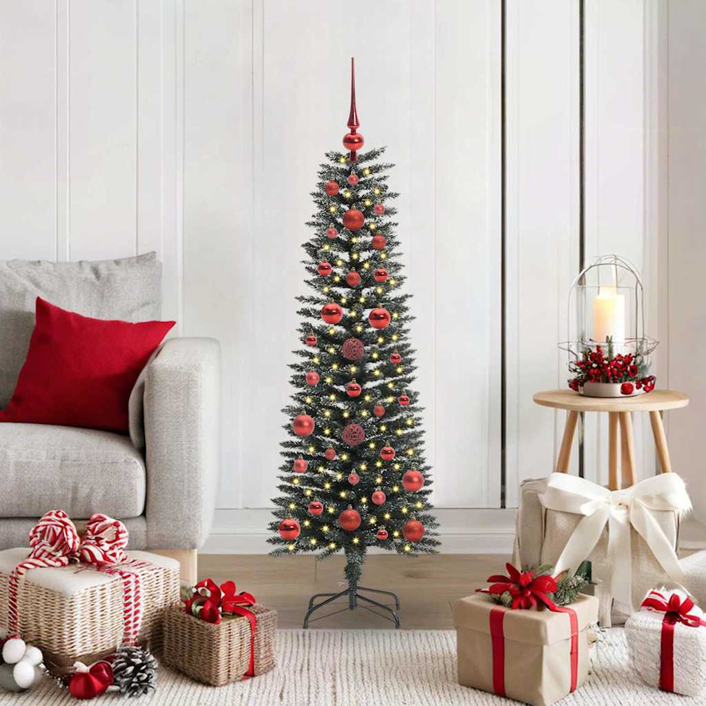 vidaXL Artificial Christmas Tree with 150 LEDs with Stand Green 120 cm