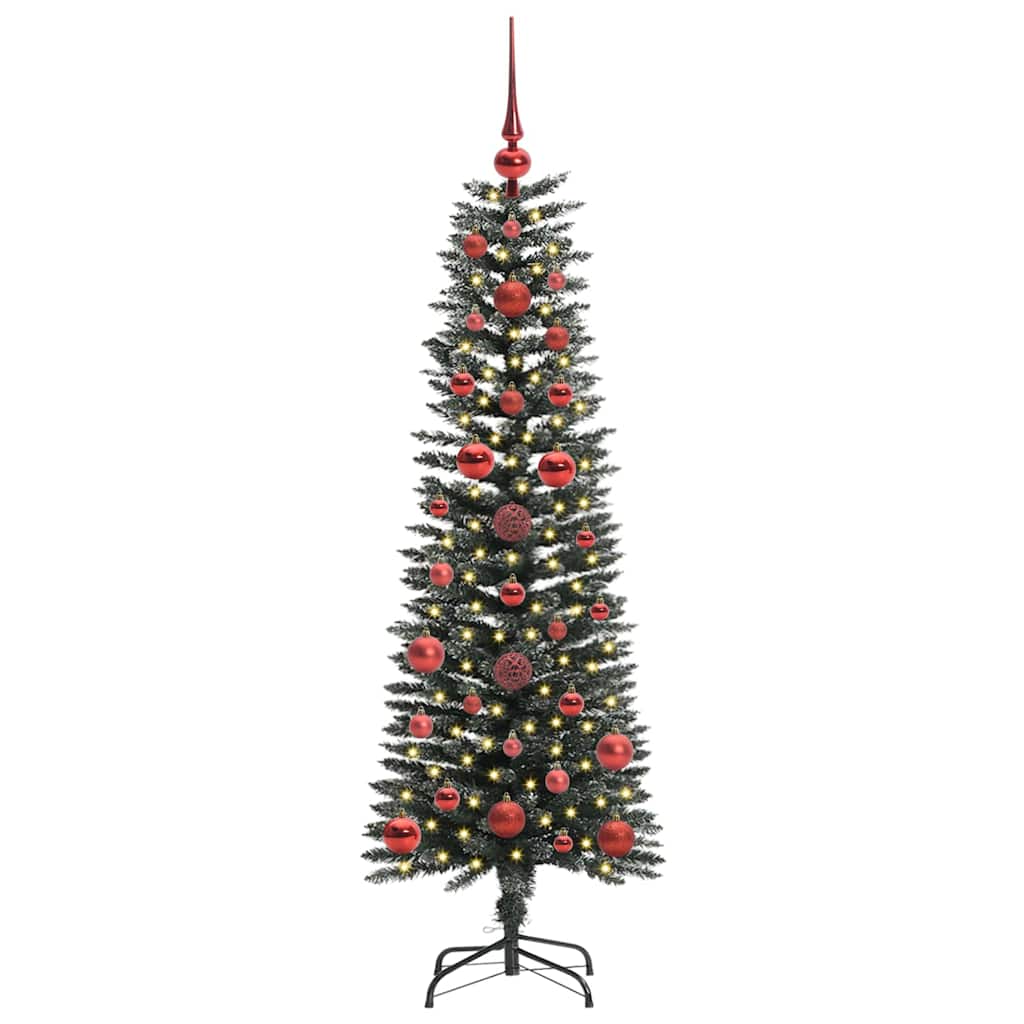vidaXL Artificial Christmas Tree with 150 LEDs with Stand Green 120 cm