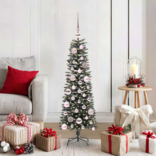 vidaXL Artificial Christmas Tree with 150 LEDs with Stand Green 120 cm