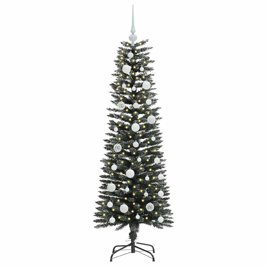 vidaXL Artificial Christmas Tree with 150 LEDs with Stand Green 120 cm