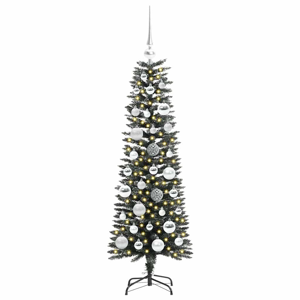vidaXL Artificial Christmas Tree with 150 LEDs with Stand Green 120 cm