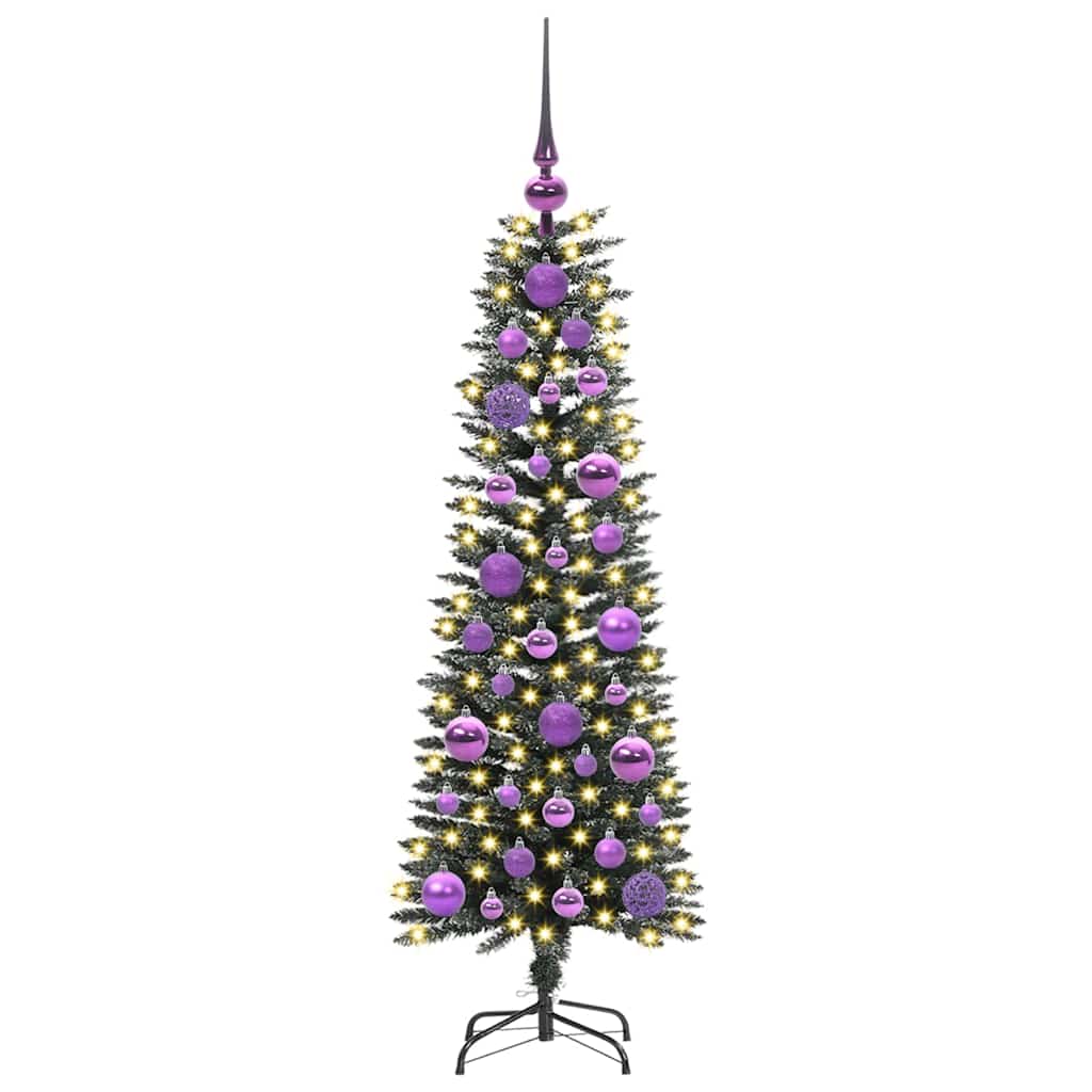 vidaXL Artificial Christmas Tree with 150 LEDs with Stand Green 120 cm