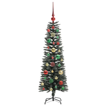 vidaXL Artificial Christmas Tree with 150 LEDs with Stand Green 120 cm