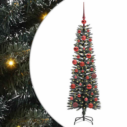 vidaXL Artificial Christmas Tree with 150 LEDs with Stand Green 150 cm