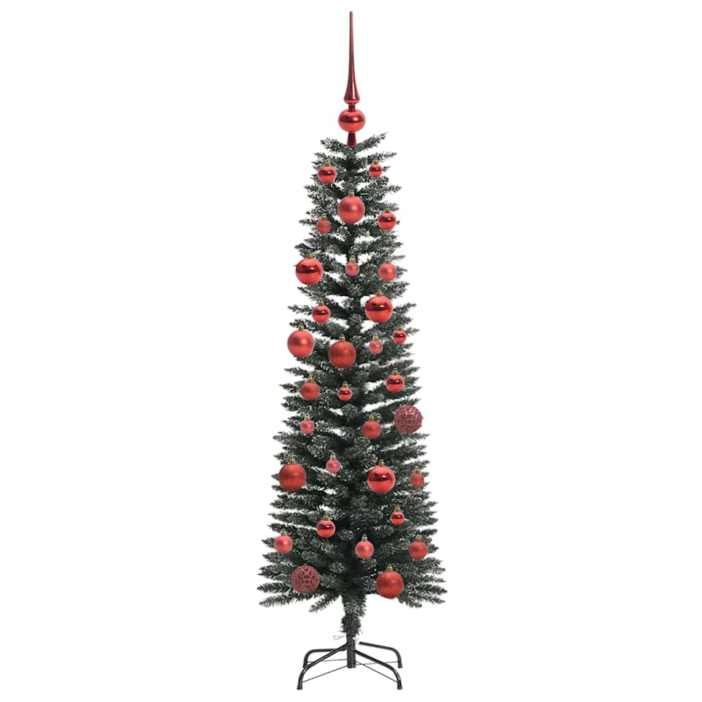 vidaXL Artificial Christmas Tree with 150 LEDs with Stand Green 150 cm