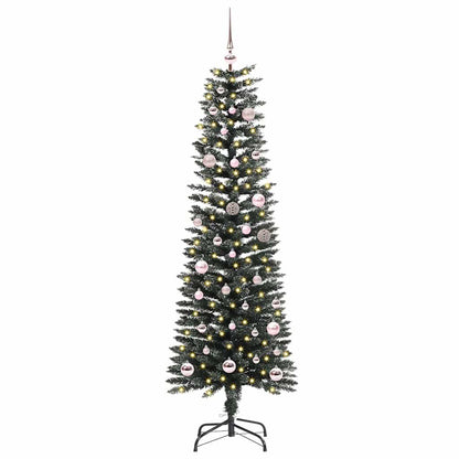 vidaXL Artificial Christmas Tree with 150 LEDs with Stand Green 150 cm