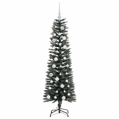 vidaXL Artificial Christmas Tree with 150 LEDs with Stand Green 150 cm