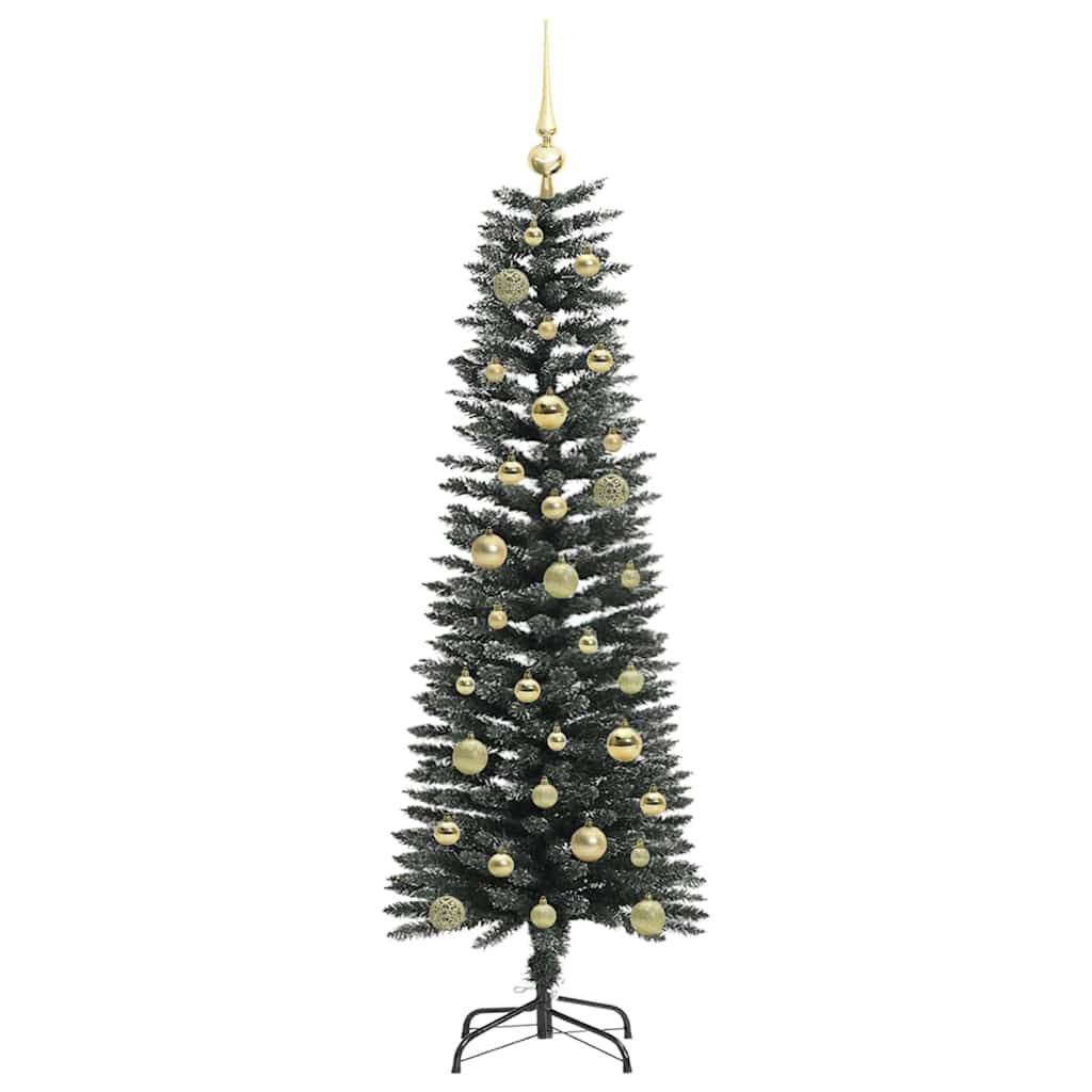 vidaXL Artificial Christmas Tree with 150 LEDs with Stand Green 150 cm