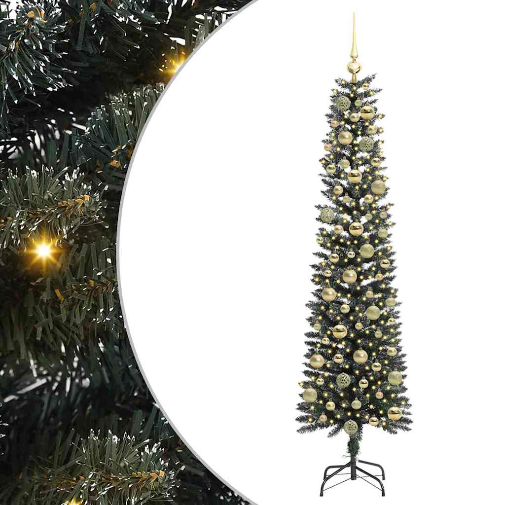 vidaXL Artificial Christmas Tree Green 180 cm