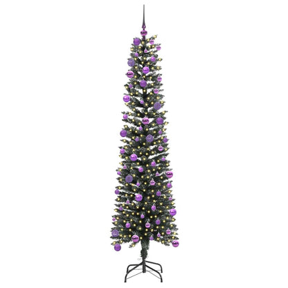vidaXL Artificial Christmas Tree with 300 LEDs with Stand Green 180 cm