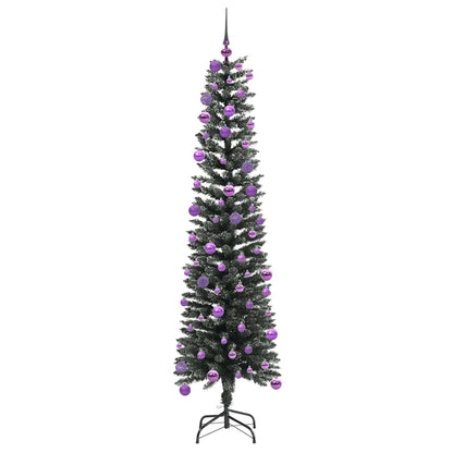 vidaXL Artificial Christmas Tree with 300 LEDs with Stand Green 180 cm