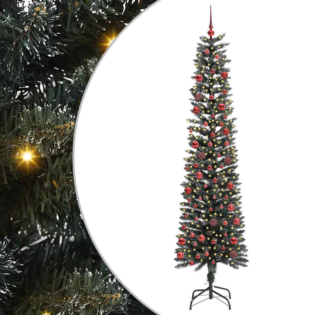 vidaXL Artificial Christmas Tree Green 210 cm