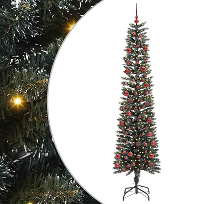 vidaXL Artificial Christmas Tree Green 210 cm