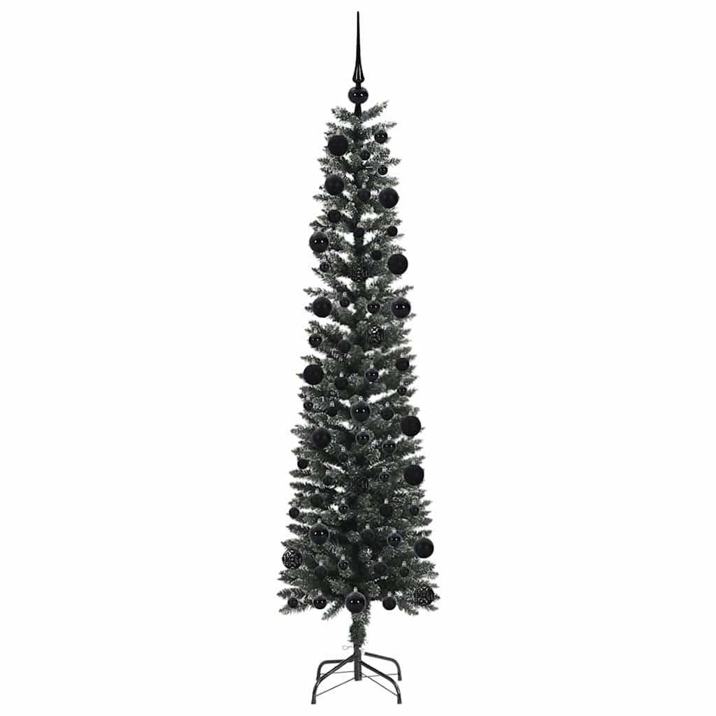vidaXL Artificial Christmas Tree with 300 LEDs with Stand Green 210 cm
