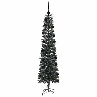 vidaXL Artificial Christmas Tree with 300 LEDs with Stand Green 210 cm