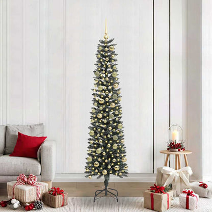 vidaXL Artificial Christmas Tree Green 210 cm
