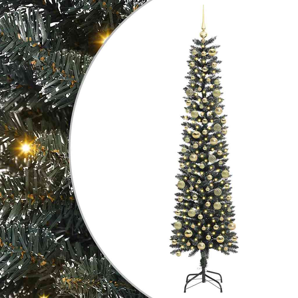 vidaXL Artificial Christmas Tree Green 210 cm