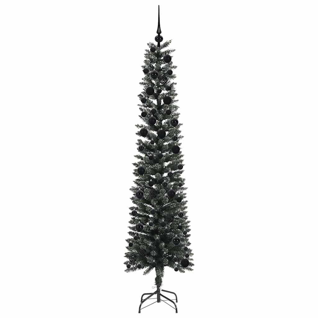 vidaXL Artificial Christmas Tree with 300 LEDs with Stand Green 240 cm