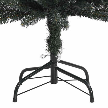 vidaXL Artificial Christmas Tree with 300 LEDs with Stand Green 240 cm