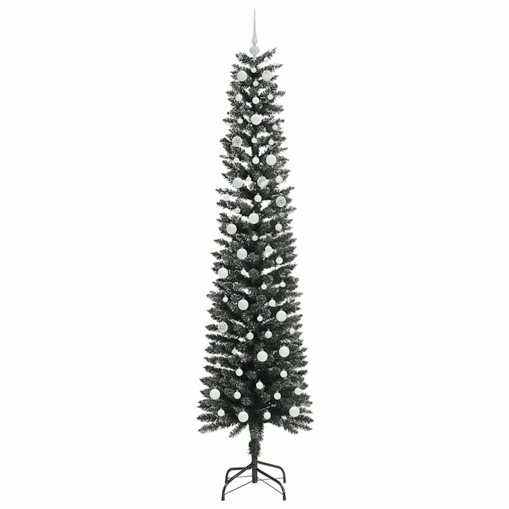 vidaXL Artificial Christmas Tree with 300 LEDs with Stand Green 240 cm