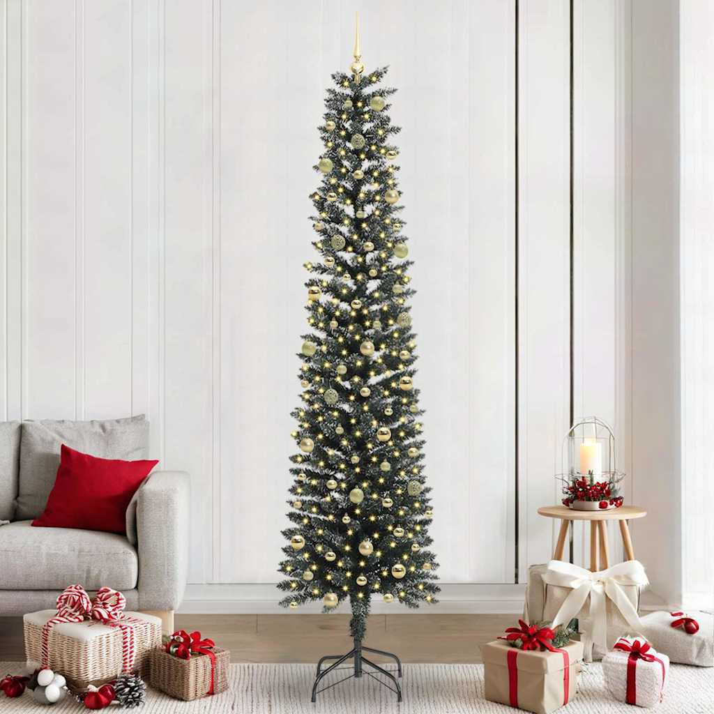 vidaXL Artificial Christmas Tree Green 240 cm