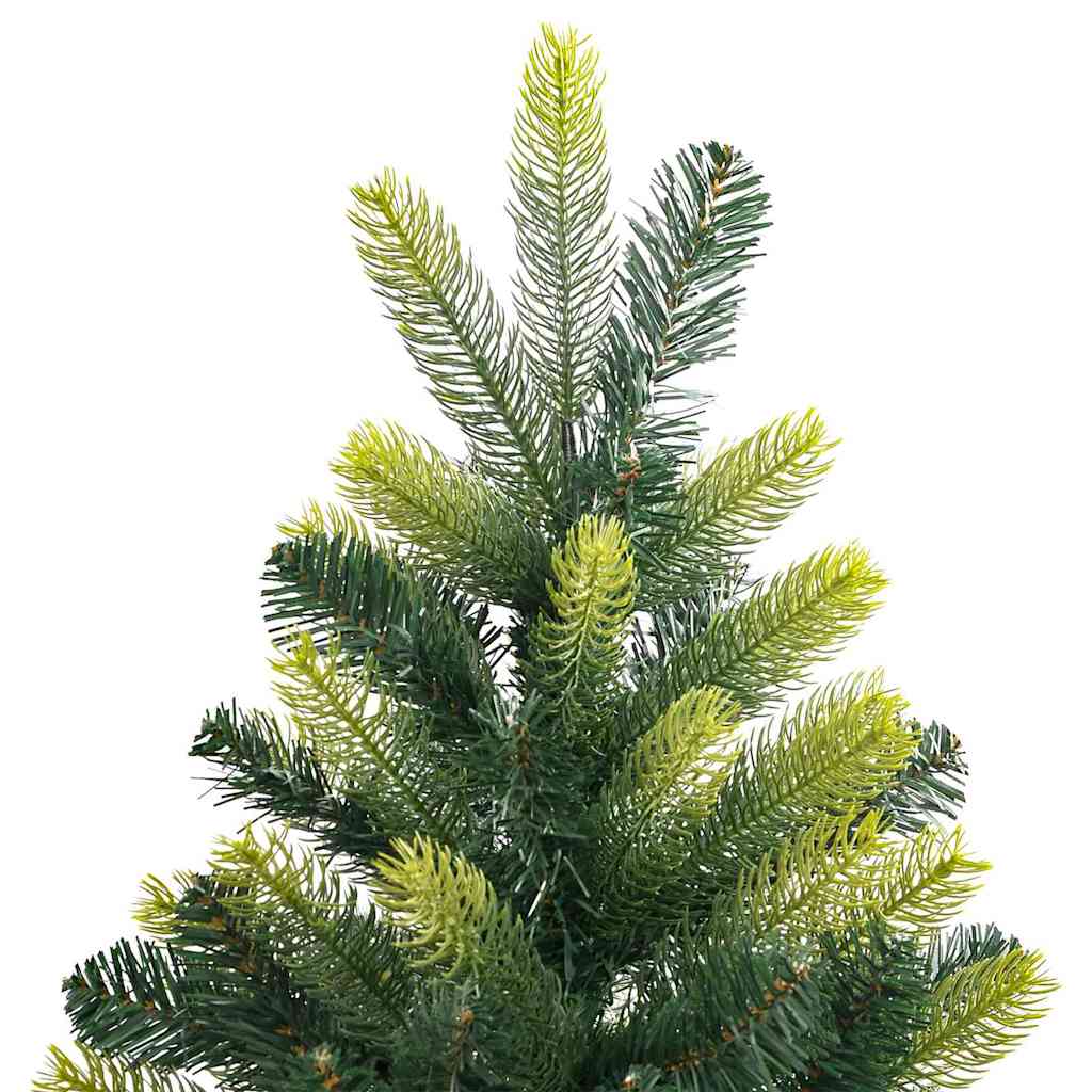 vidaXL Artificial Hinged Christmas Tree 300 LEDs Green 210 cm