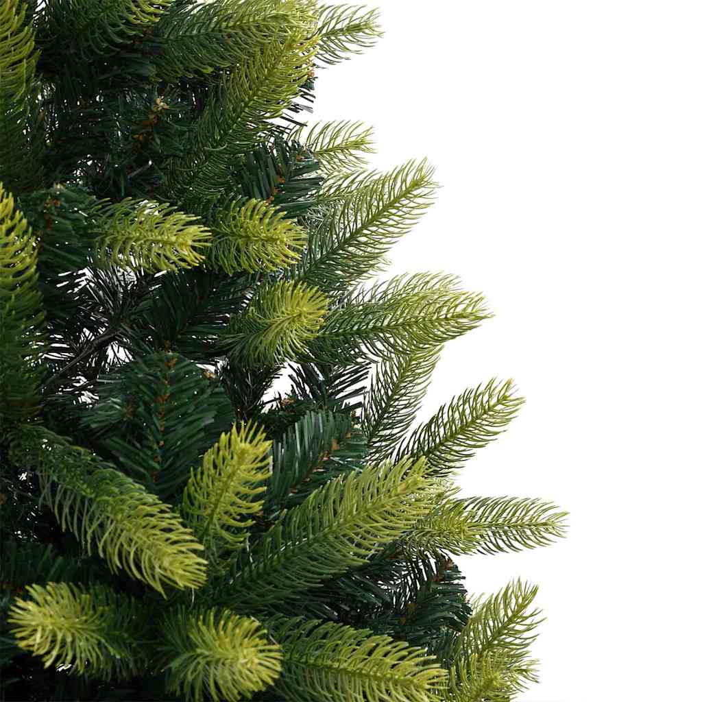 vidaXL Artificial Hinged Christmas Tree 300 LEDs Green 240 cm