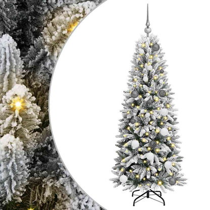 vidaXL Artificial Christmas Tree White 150 cm