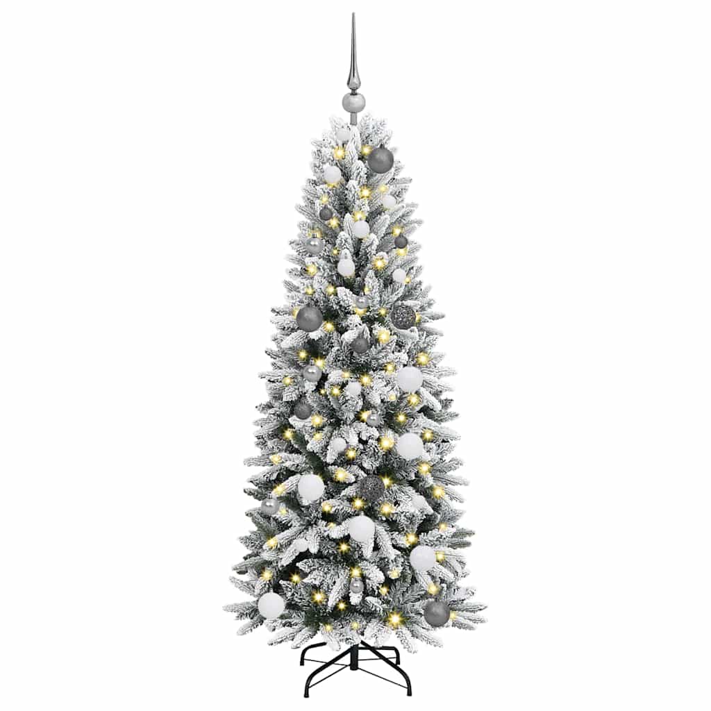 vidaXL Artificial Christmas Tree White 150 cm