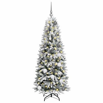 vidaXL Artificial Christmas Tree White 150 cm