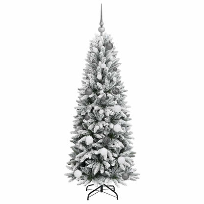 vidaXL Artificial Christmas Tree White 150 cm