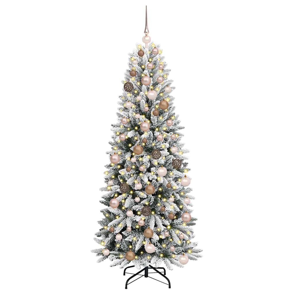 vidaXL Artificial Christmas Tree White 180 cm
