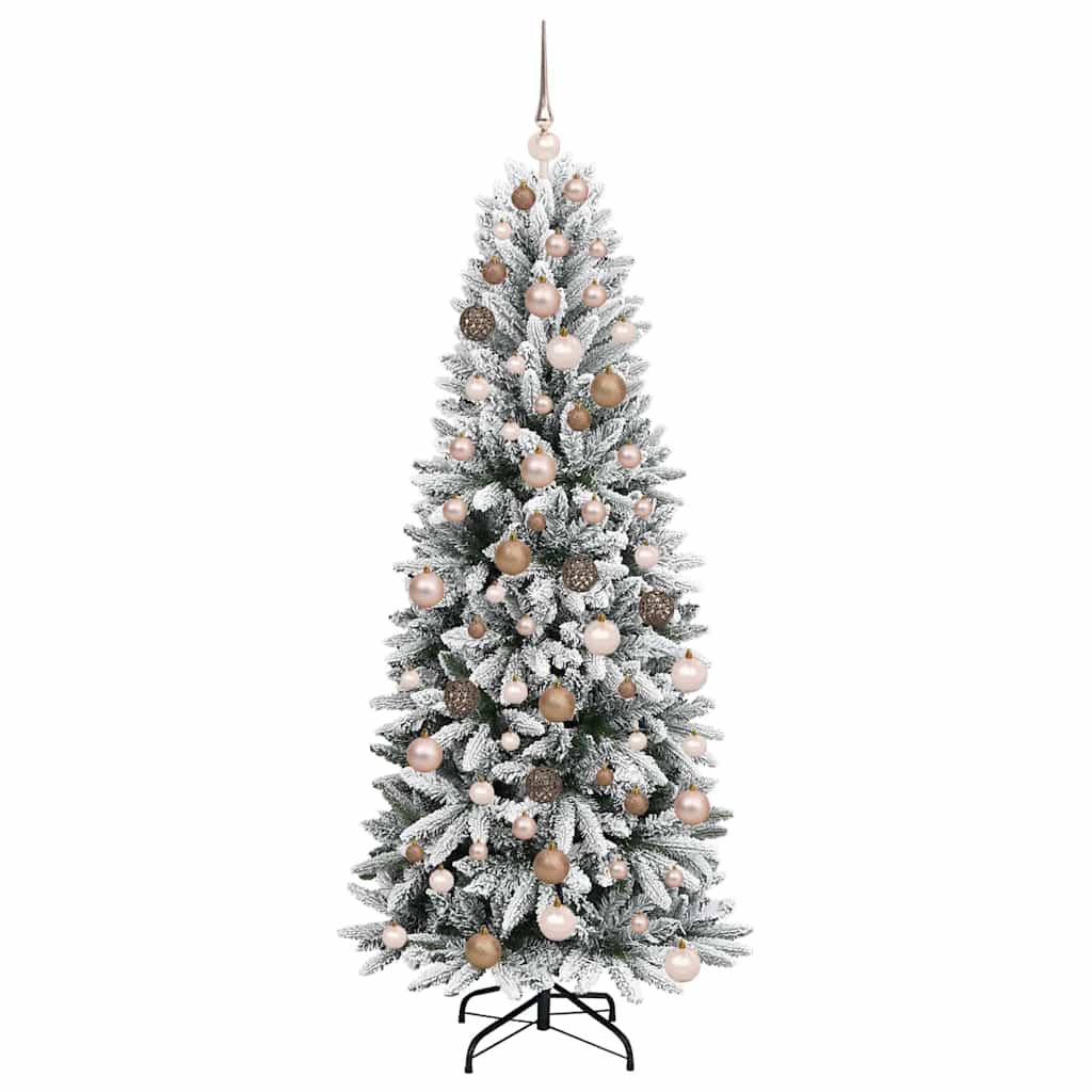 vidaXL Artificial Christmas Tree White 180 cm