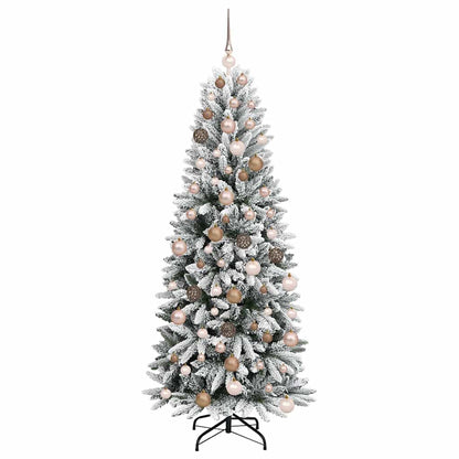 vidaXL Artificial Christmas Tree White 180 cm