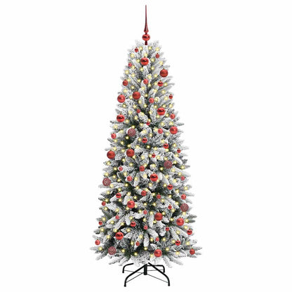 vidaXL Artificial Christmas Tree White 180 cm
